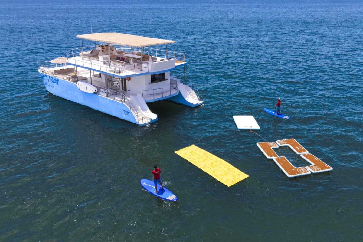 puerto vallarta wedding catamaran